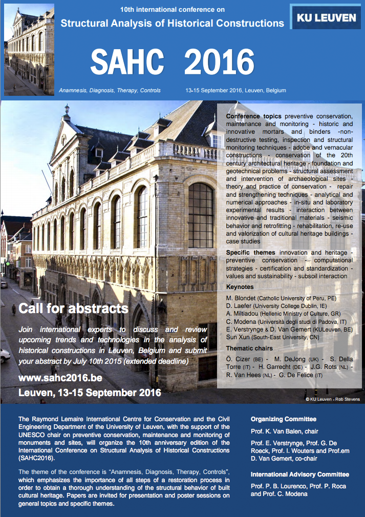 Final call for abstracts